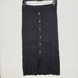 Tristan ribbed knit mid length skinny